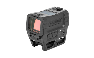 Holosun Technologies AEMS EVO |  Gold Dot |  Enclosed Rifle Sight |  2MOA and 65 MOA Dot |  1X Magnification |  Anodized Finish |  Black